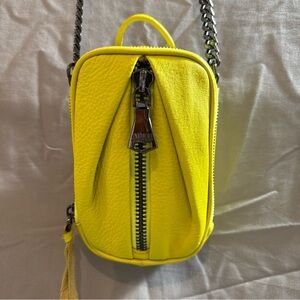 Aimee Kestenberg Leather Crossbody Handbag with RFID Security – Tamitha Yellow